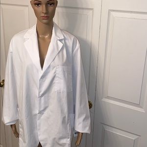 white swam lap jacket white size 54 NWT